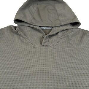 SOLD***Lululemon Shift Stitch Hoodie Thermal Waffle Knit Pullover Olive Green